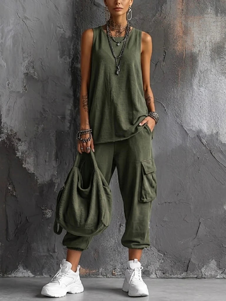 Valentina | Soft Casual Set with Pockets