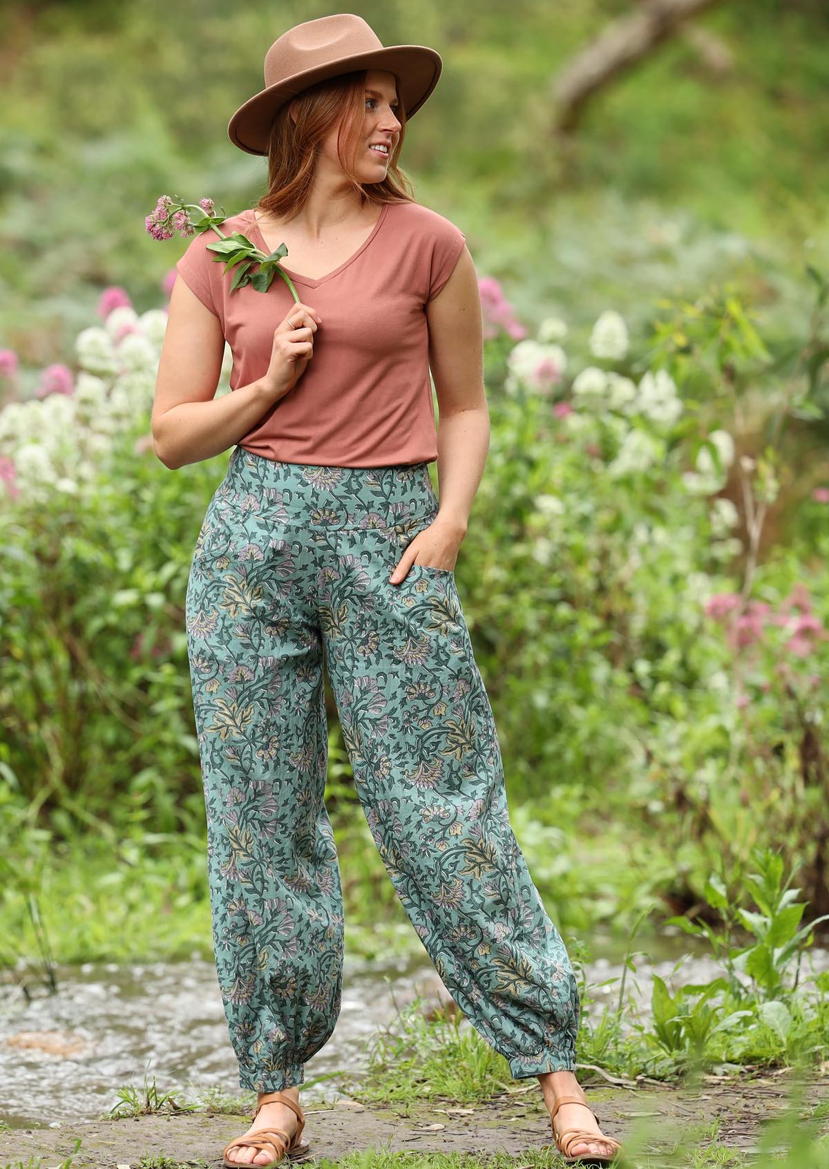 Acapulco Pants Sage
