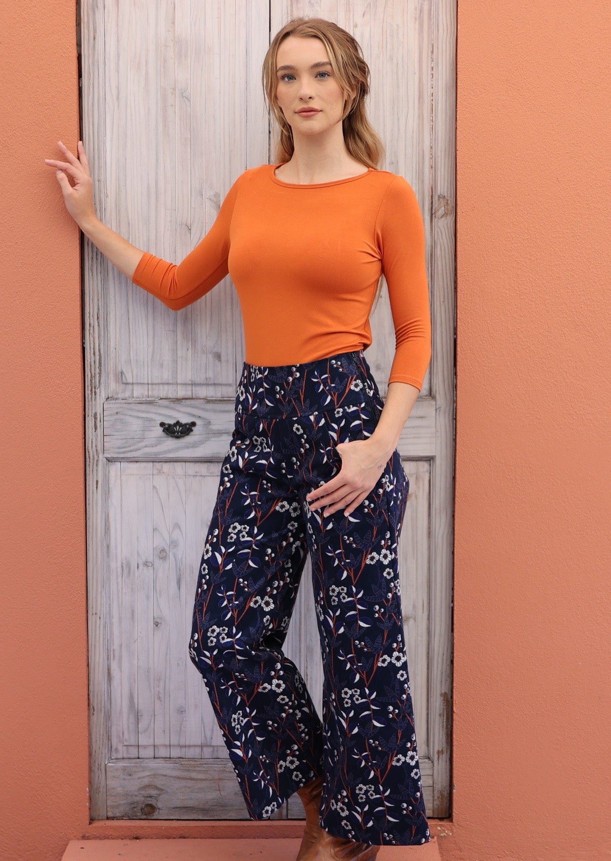Esta Corduroy Pants Meadow