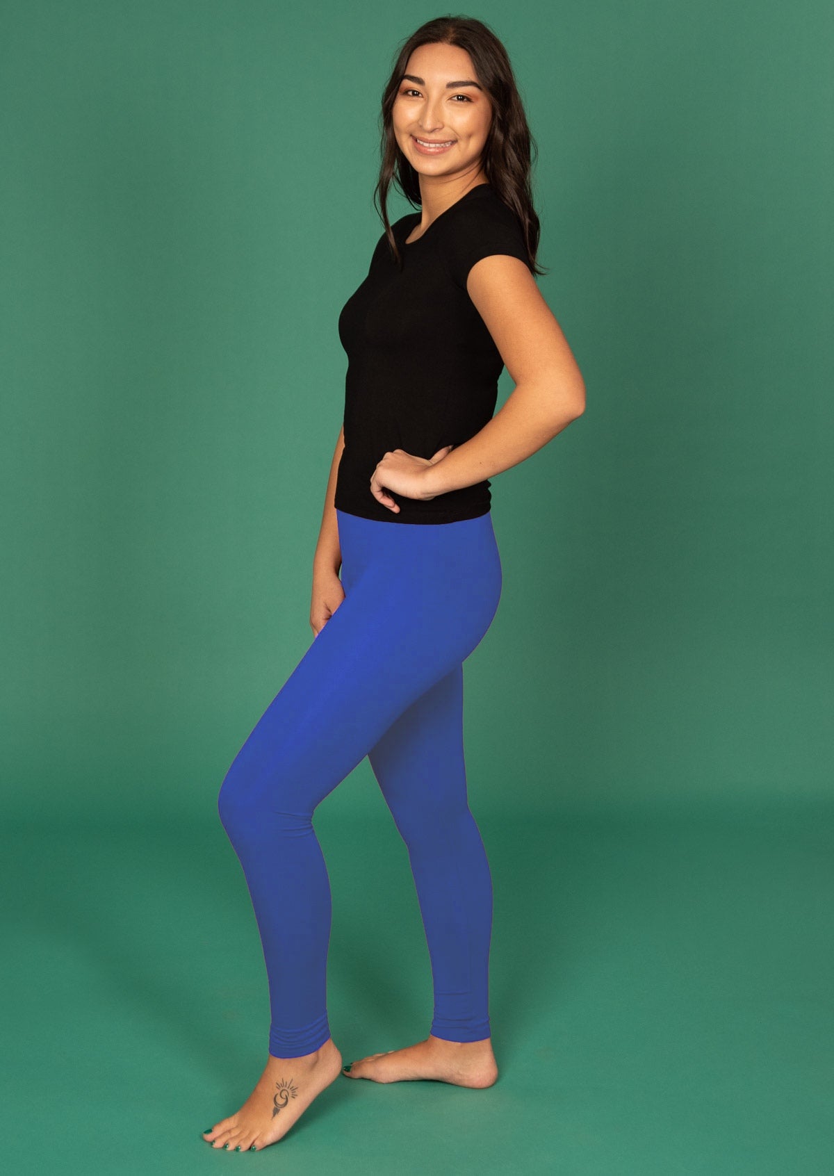 Leggings Electric Blue