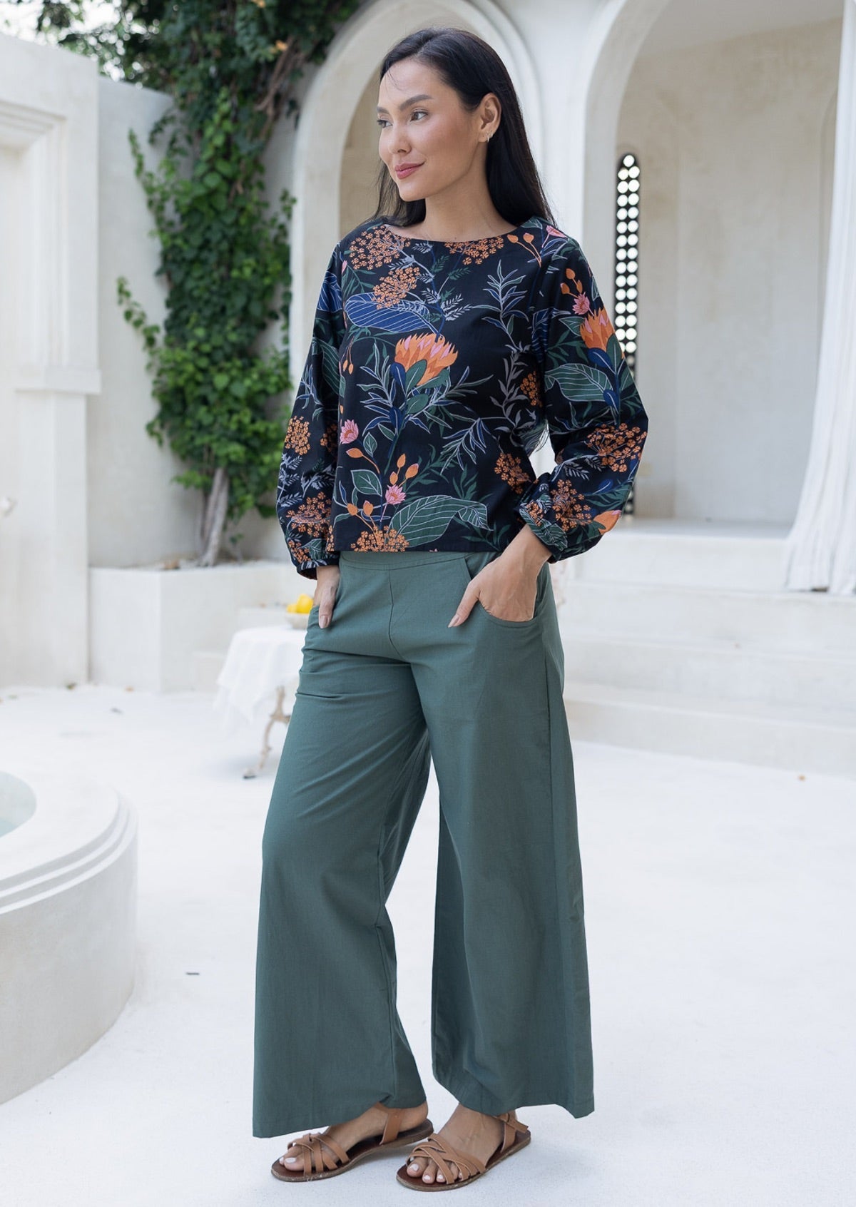 Remi Pant Jungle Green