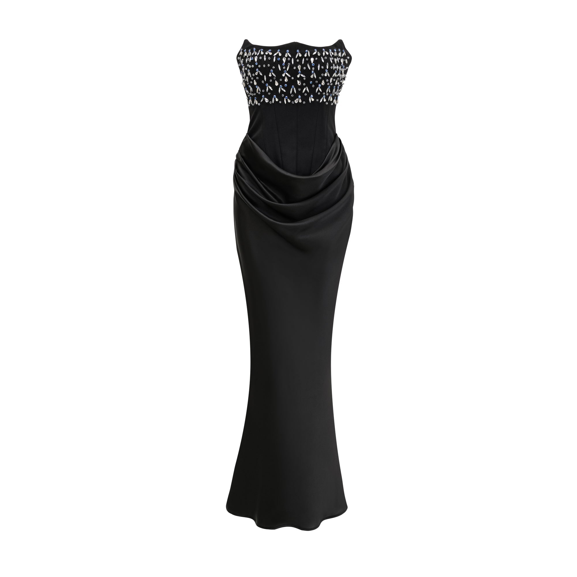 Aurore Crystal Embellished Maxi Dress
