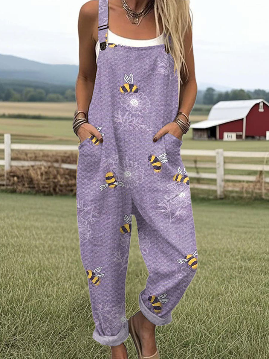 Fanny | Bee Blossom Dungarees