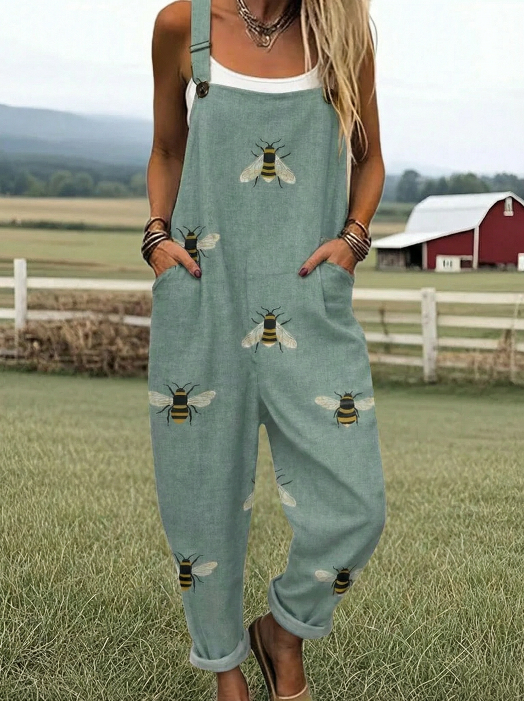 Cassie | Printed Wide-Leg Jumpsuit
