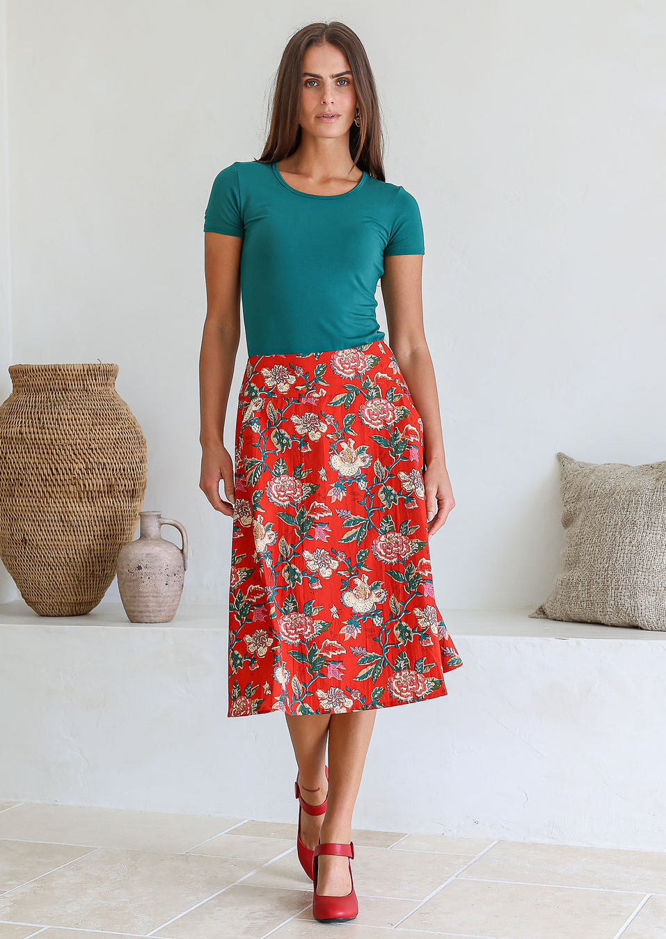 Zarah Skirt Mistlerose