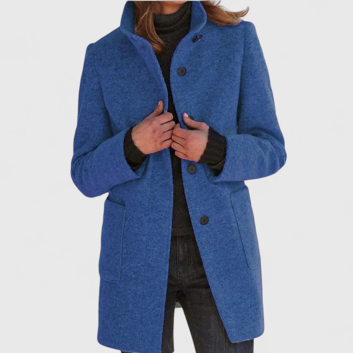 Elena – Classic long coat