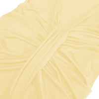 Amandine Yellow Halterneck Gathered Maxi Dress