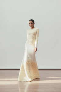 Mathilde White Embroidered Maxi Dress