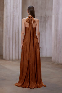 Uranie Gathered Maxi Dress