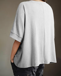 Soft Everyday Oversized Solid T-Shirt