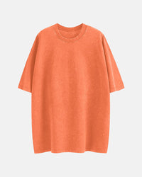 Oversized Acid Washed Cotton Vintage T-Shirts for Unisex