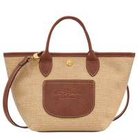 Longchamp - Le Pliage XS Basket Bag Brown Canvas