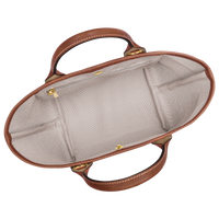 Longchamp - Le Pliage XS Basket Bag Brown Canvas