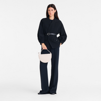 Longchamp - Le Roseau Clutch Paper Leather