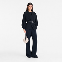 Longchamp - Le Roseau Clutch Paper Leather