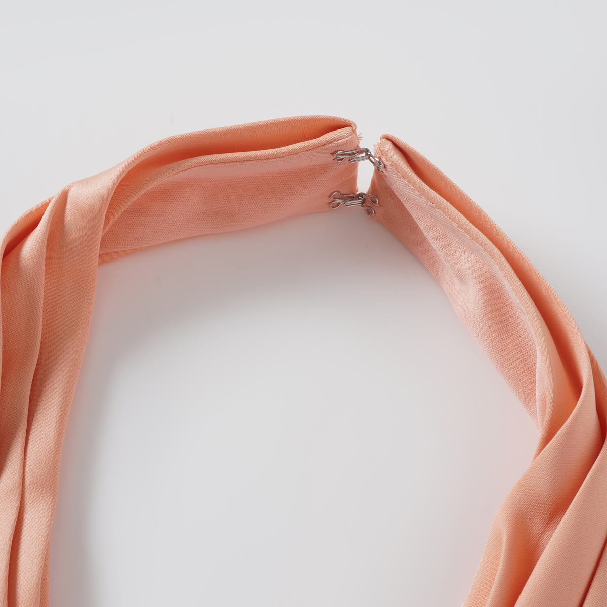 Aurélie Orange Halterneck Mermaid Maxi Dress