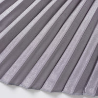 Satiné Purple Fully-pleated Maxi Dress