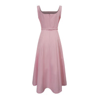 Valéria Pink Crystal Embellished Jacket & Dress Set