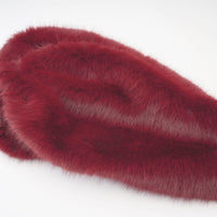 Wivika strapless velvet faux-fur mini dress
