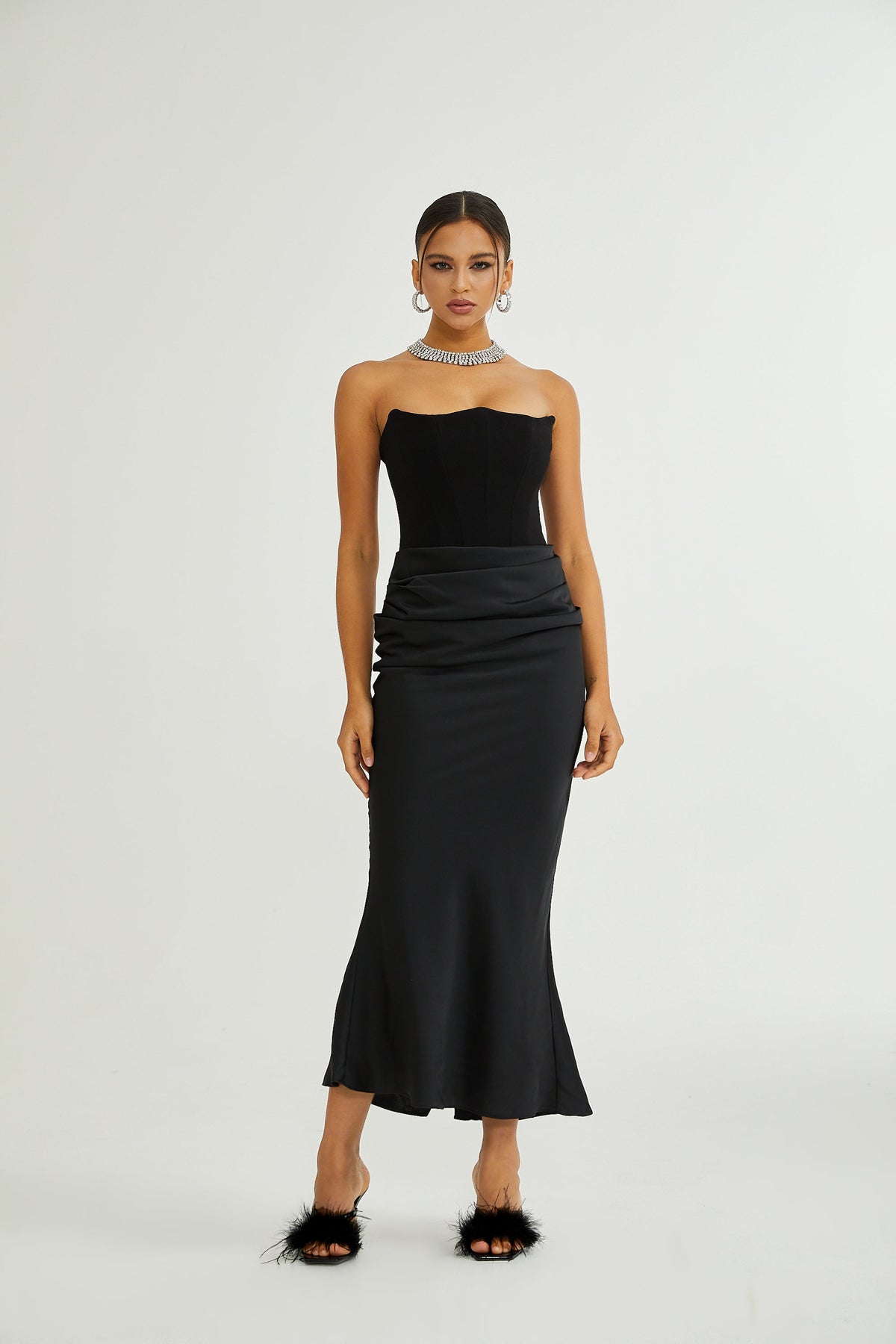Aurore Off-Shoulder Maxi Dress