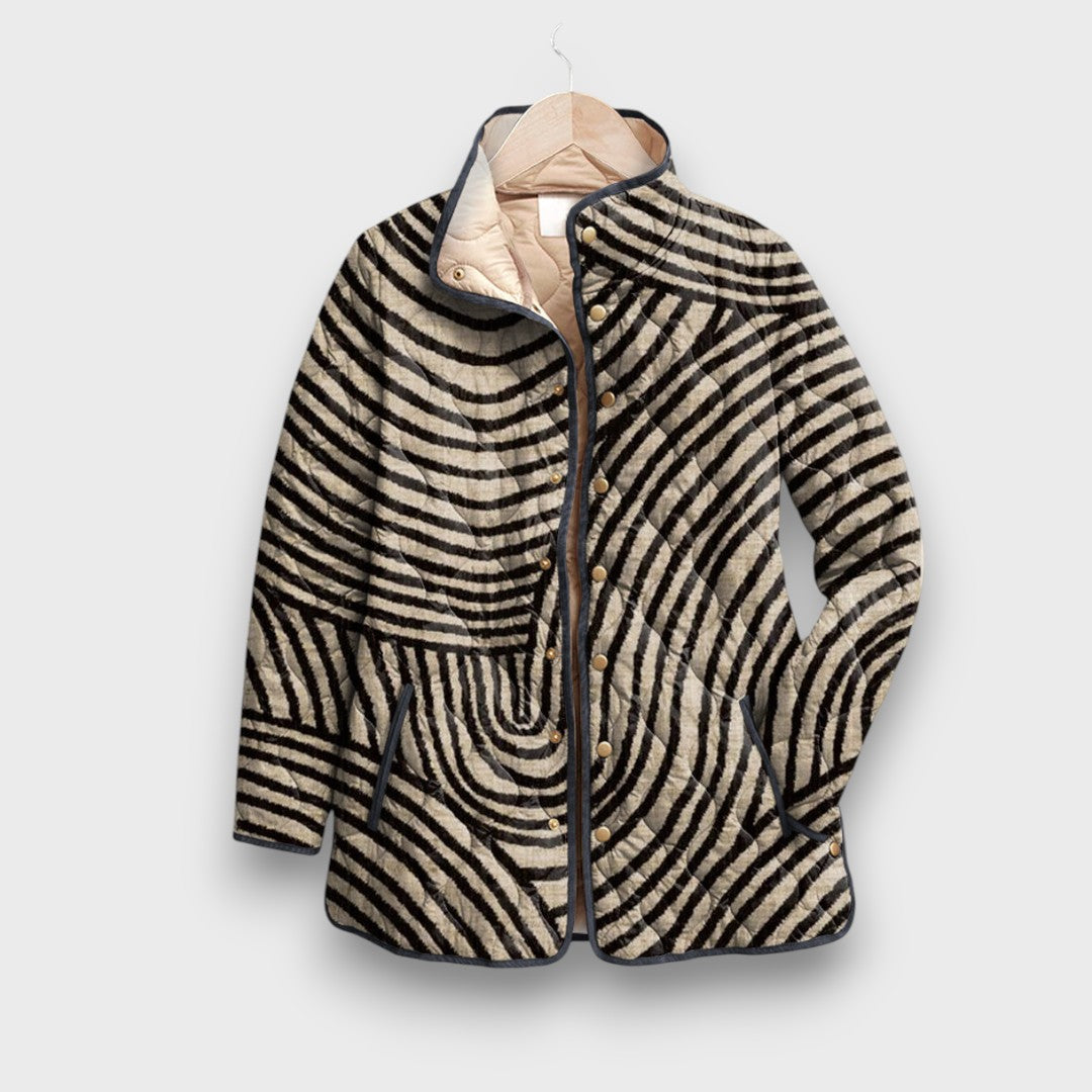 Zeryna – Quilted Pattern Jacket