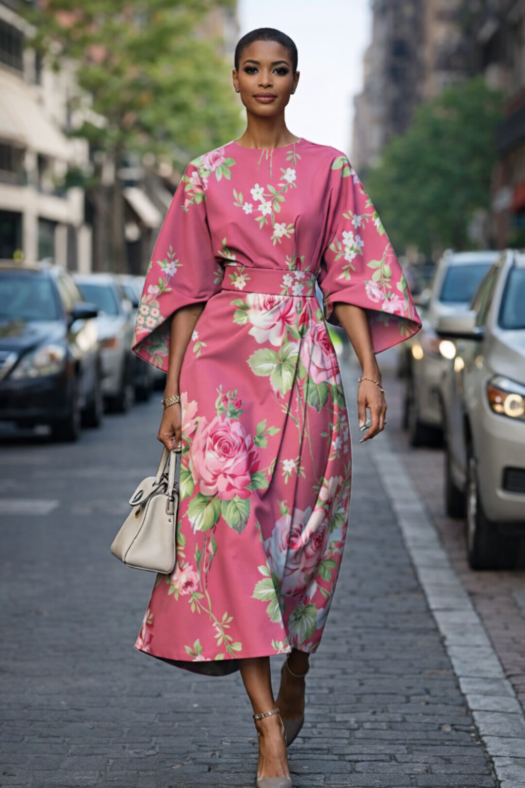 Kimono Silhouette Dress