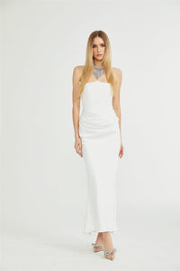 Aurore Off-Shoulder Maxi Dress