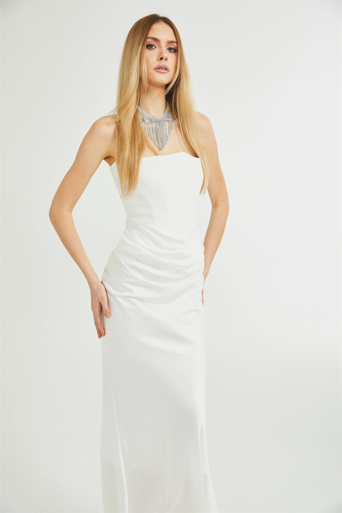 Aurore Off-Shoulder Maxi Dress