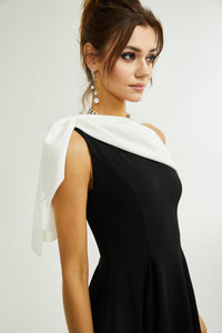 Émeline asymmetrical mini dress