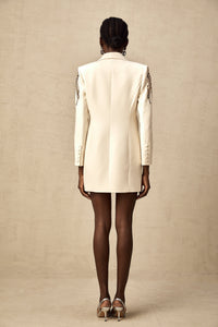 Éléna Embellished Sequined Blazer Dress