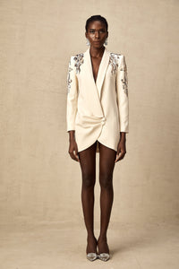 Éléna Embellished Sequined Blazer Dress