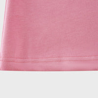 Magali Pink Sleeveless Maxi Dress with Faux Flower & Bow-Tie Embellishment