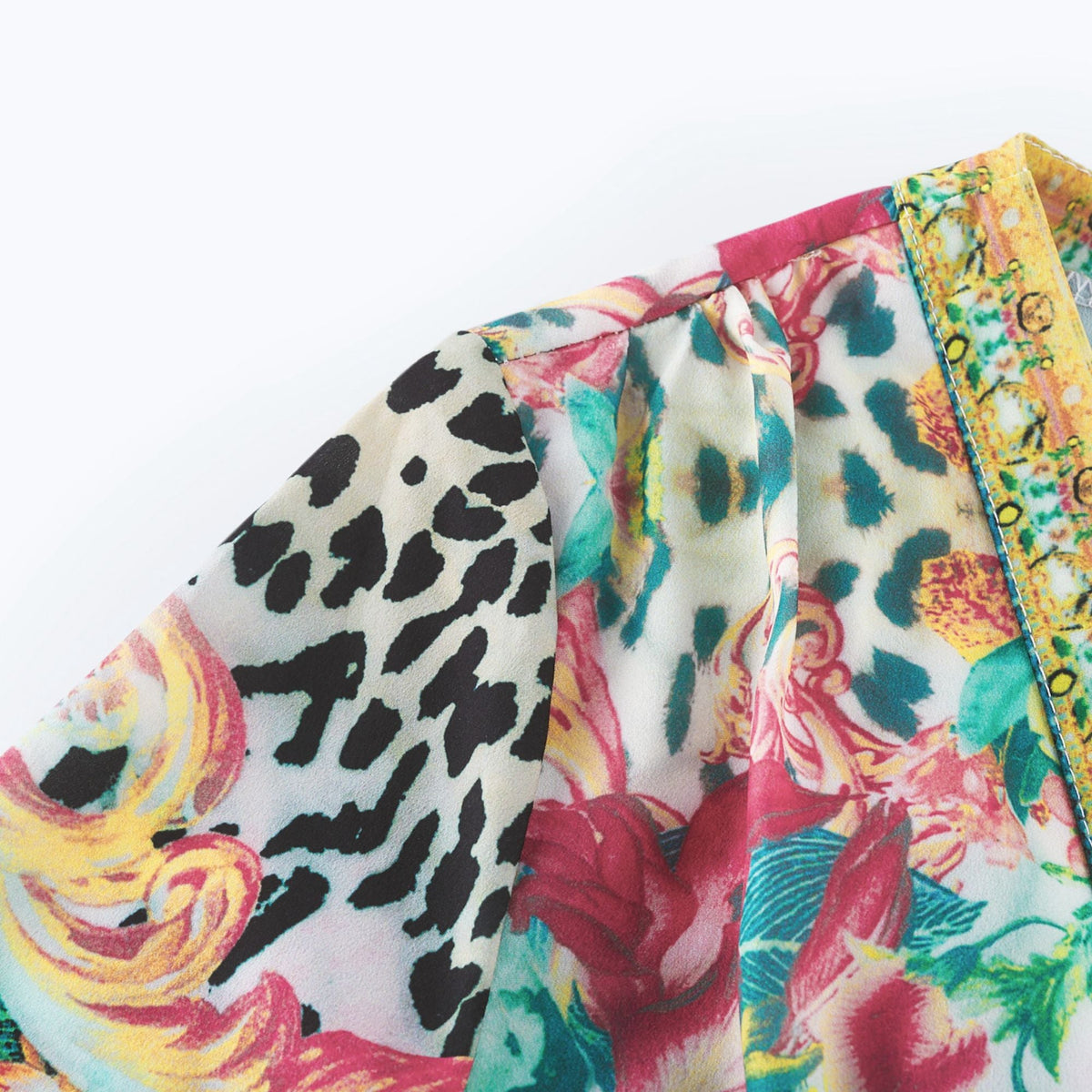 Cassandra graphic-print maxi dress