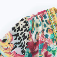 Cassandra graphic-print maxi dress