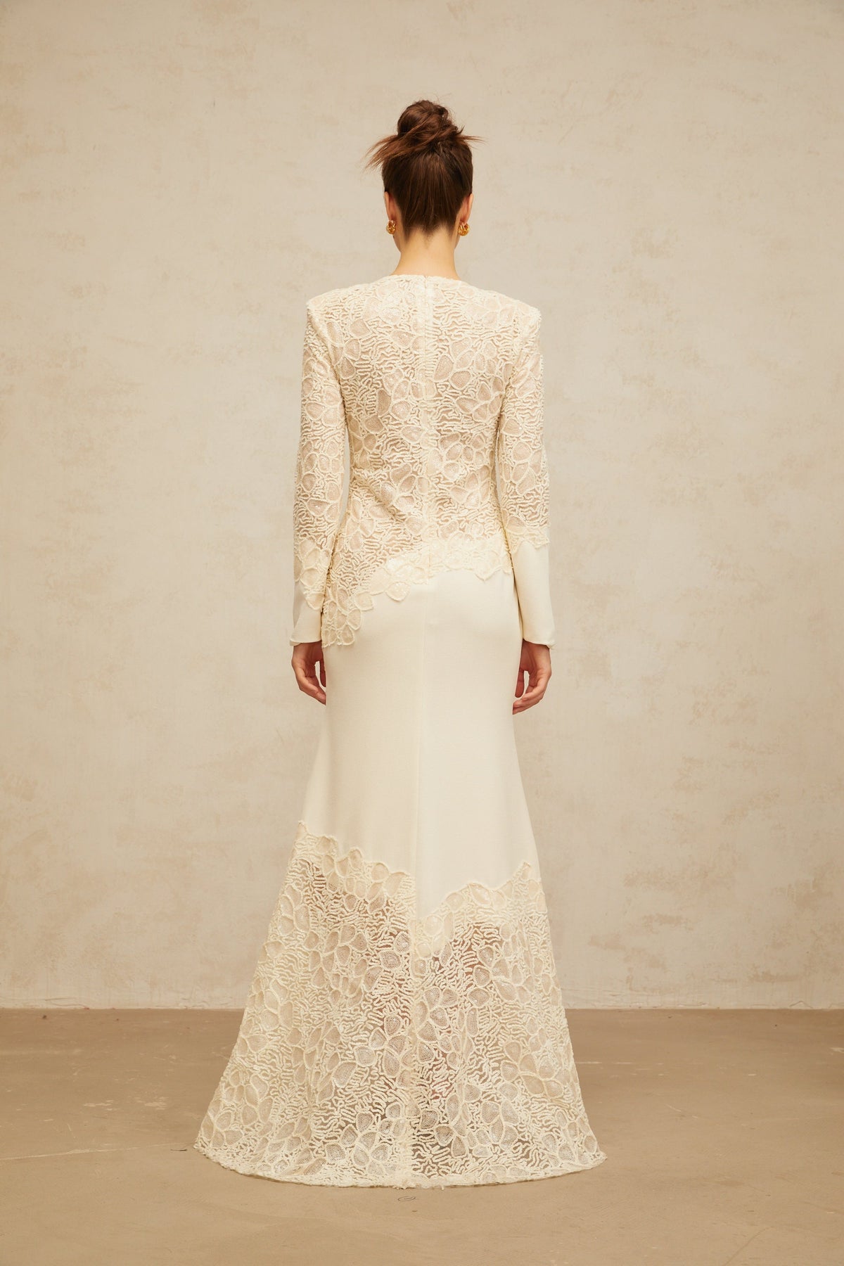 Mathilde White Embroidered Maxi Dress