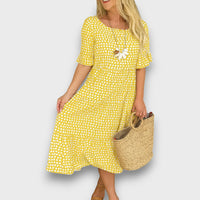 Vora – Polka Dot Midi Dress