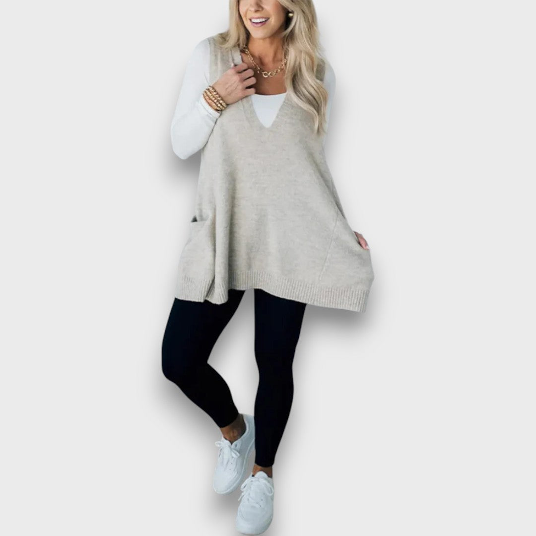 Marra – Cozy knit vest