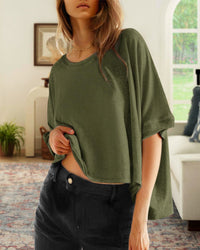 Soft Everyday Oversized Solid T-Shirt