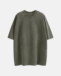 Oversized Acid Washed Cotton Vintage T-Shirts for Unisex