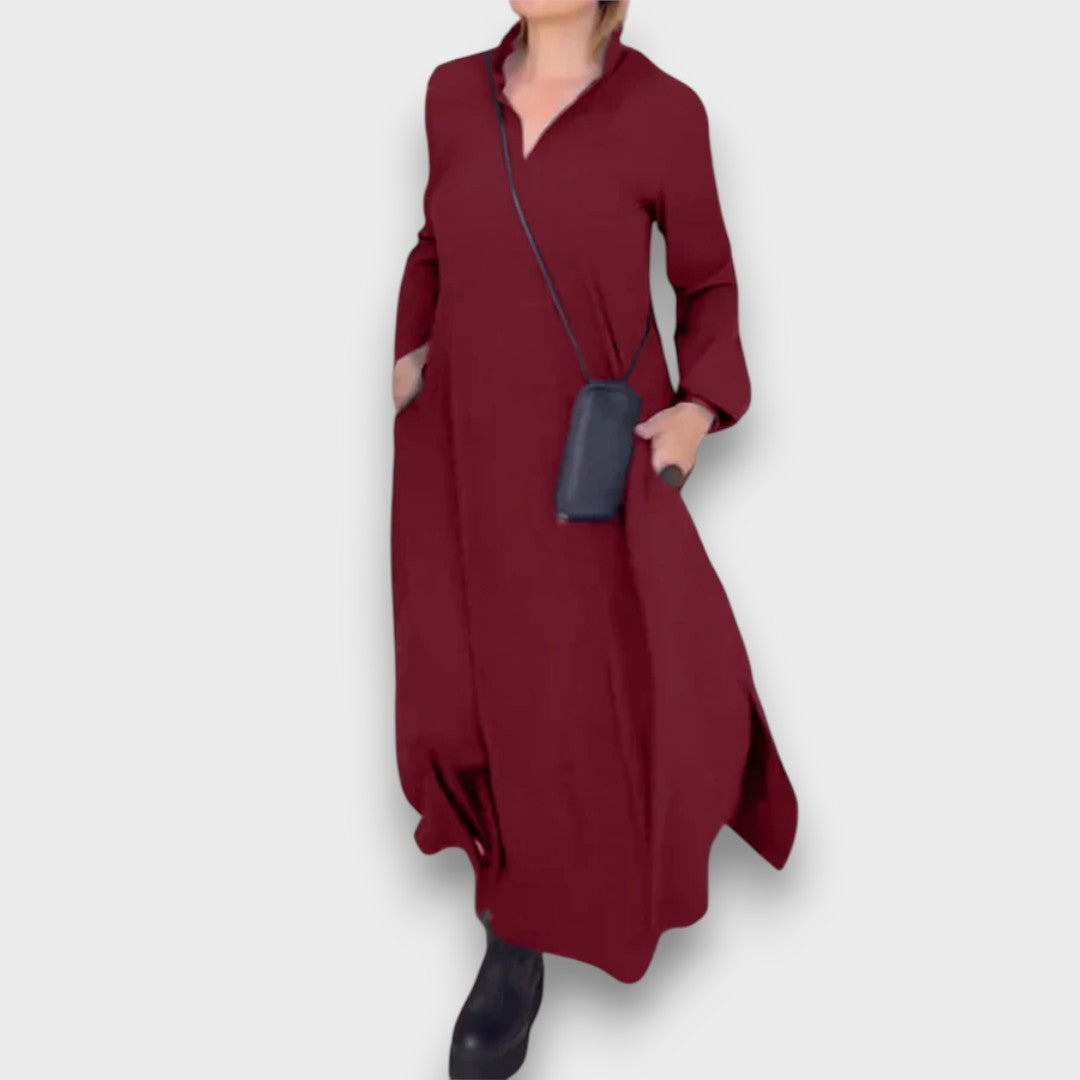 Samira – Maxi Dress with V-Neck