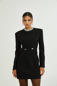 Magali hourglass mini dress