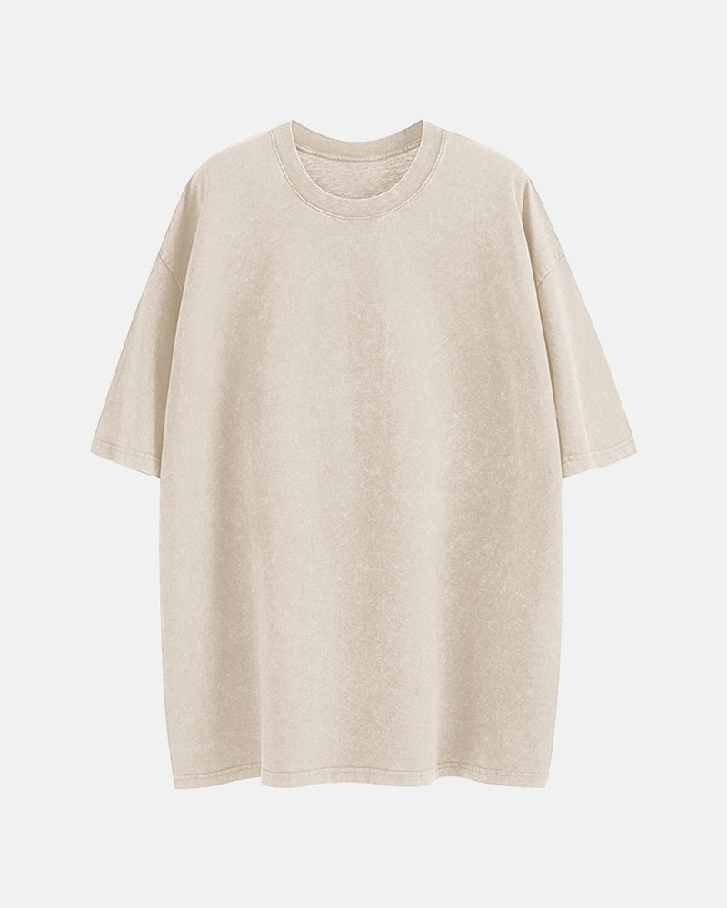 Oversized Acid Washed Cotton Vintage T-Shirts for Unisex