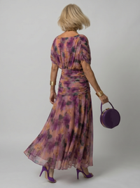 Calen | Off Shoulder Flow Midi Dress