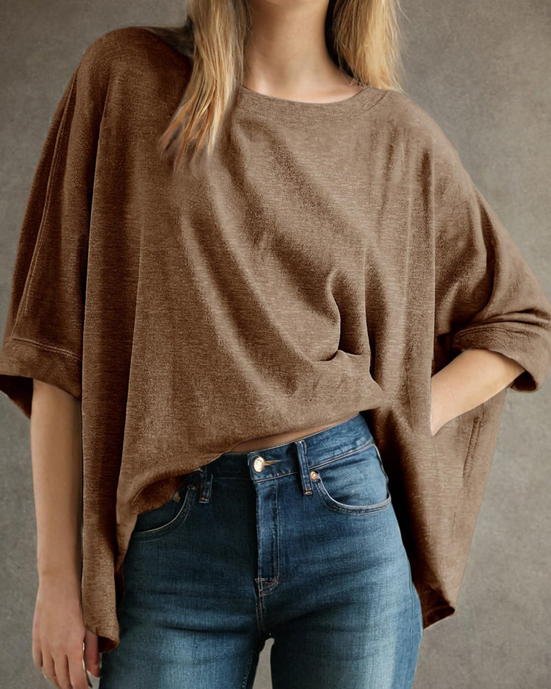 Soft Everyday Oversized Solid T-Shirt