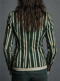 Juniper Bohemian Striped Blazer