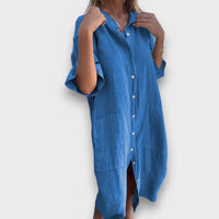 Melanie – Casual Shirt Dress