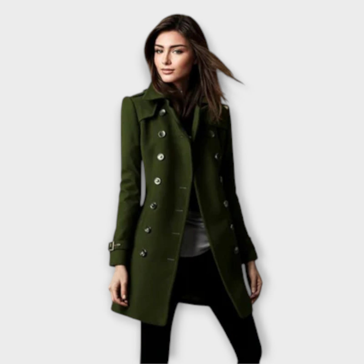 Linda - Double-Breasted Trench Coat
