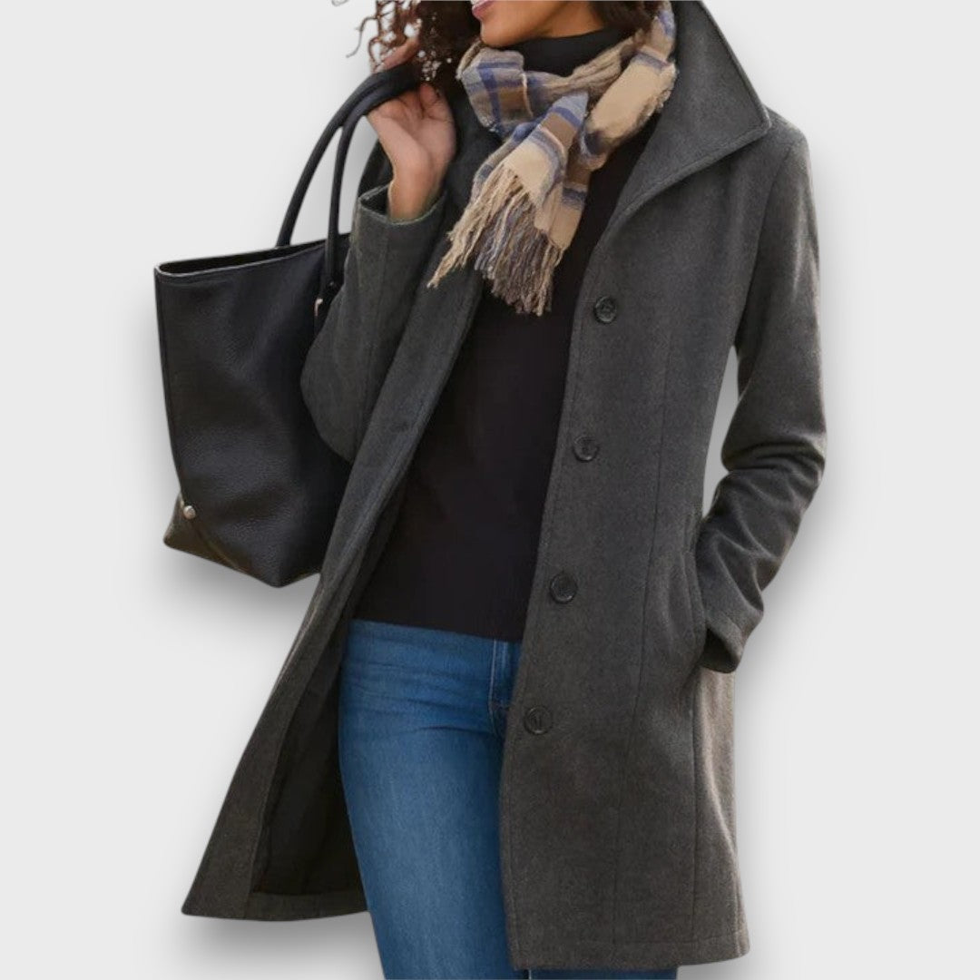 Scarlethia – Sophisticated Wool Coat