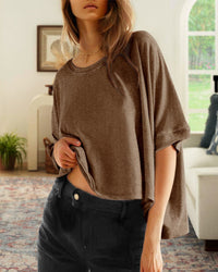 Soft Everyday Oversized Solid T-Shirt