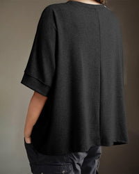 Soft Everyday Oversized Solid T-Shirt